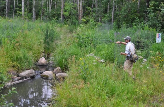 Jason Swingen Fishing Keene Creek