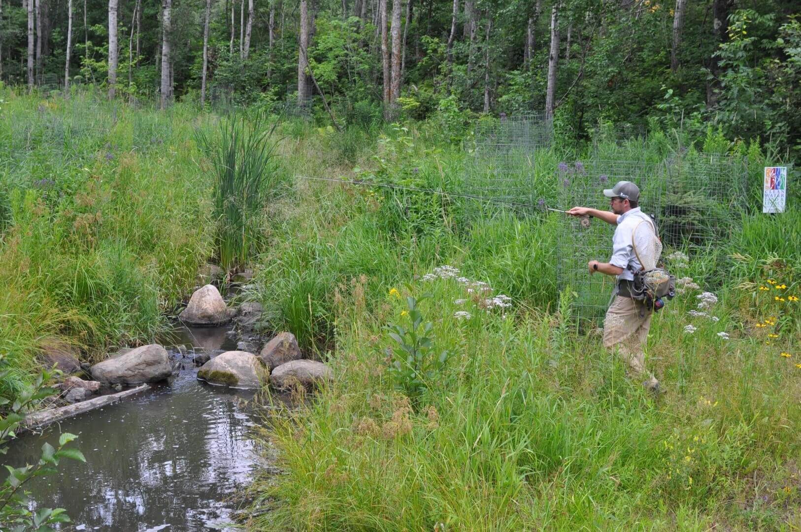 Jason Swingen Fishing Keene Creek